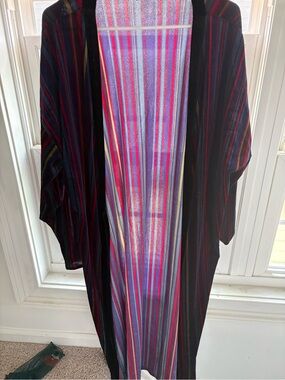 Zara duster. Velvet fabric
